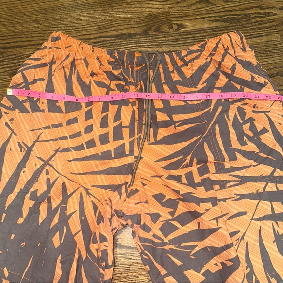 Mens XXL Columbia Water Short orange grey Tropical print - Picture 3 of 16